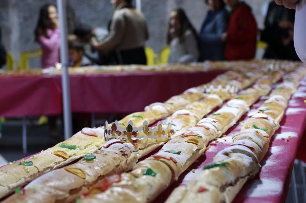 Roscón de Reyes gigante en La Orotava, 2020