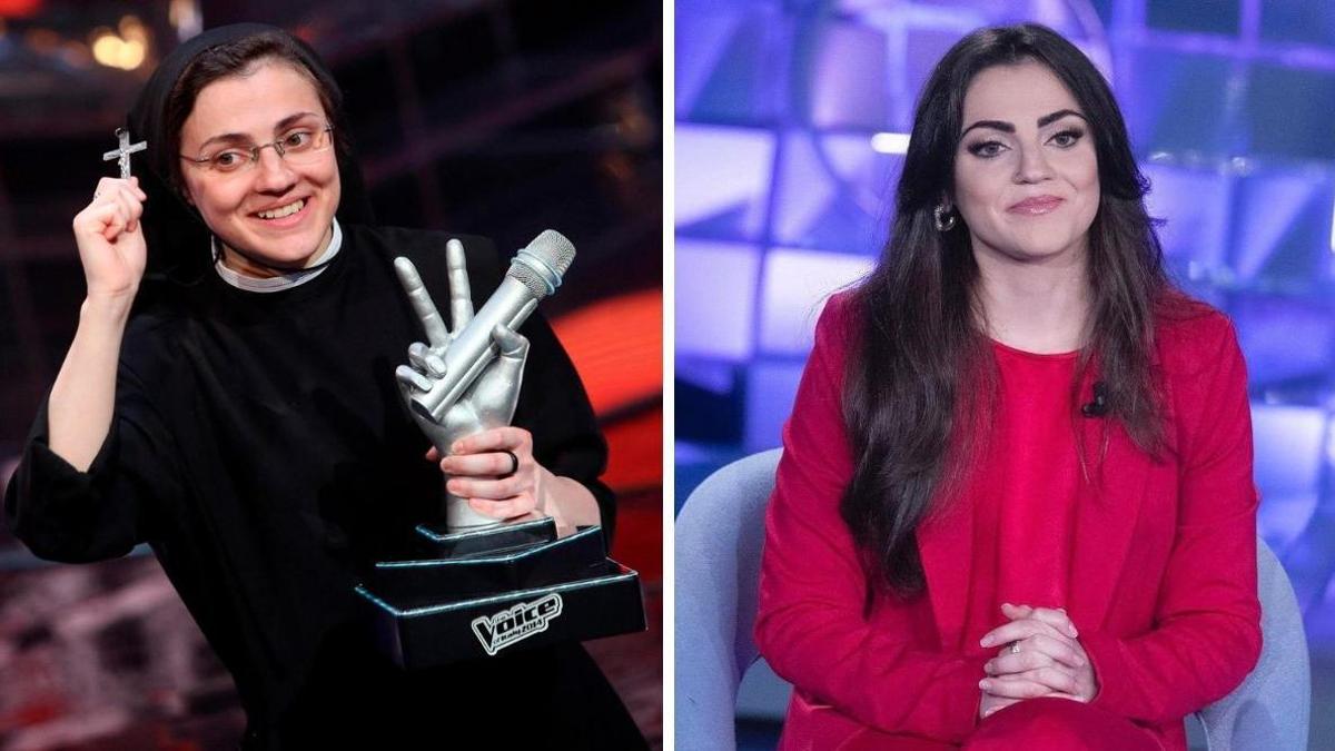 El antes y el después de la monja que ganó La Voz Italia
