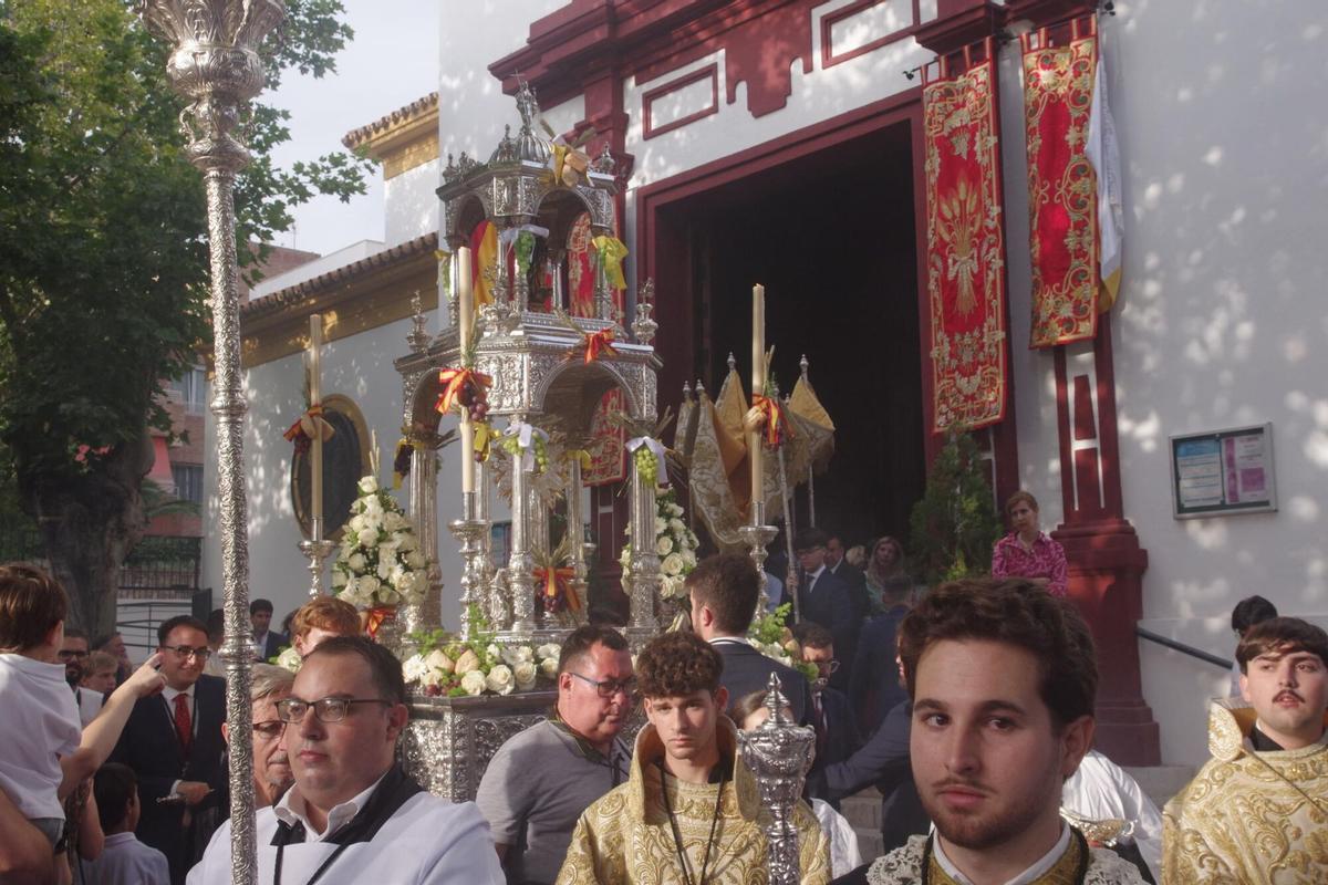 Imágenes de la procesión del Corpus 2025, de Pedregalejo