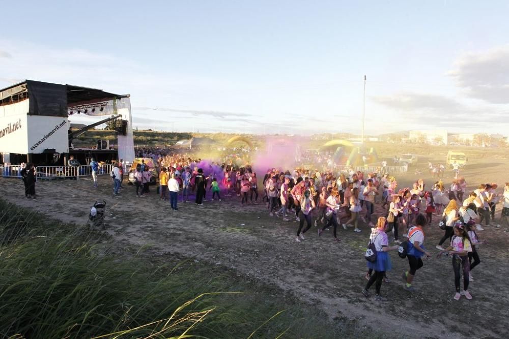 Sexta edición de la Holi Run en Cabezo de Torres