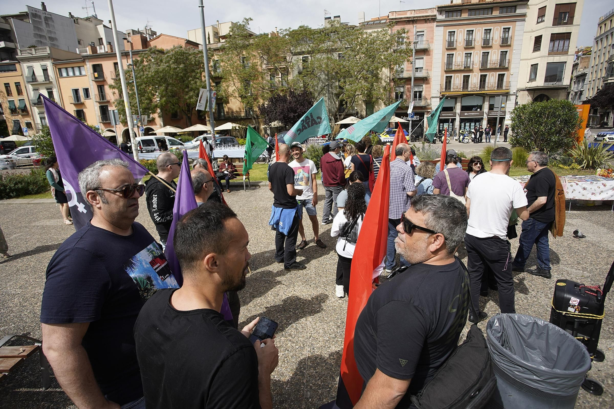 El sindicalisme gironí reclama reduir la jornada i fenar els accidents laborals