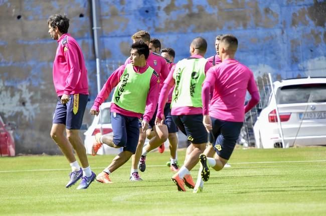 Entrenamiento de la UD Las Palmas