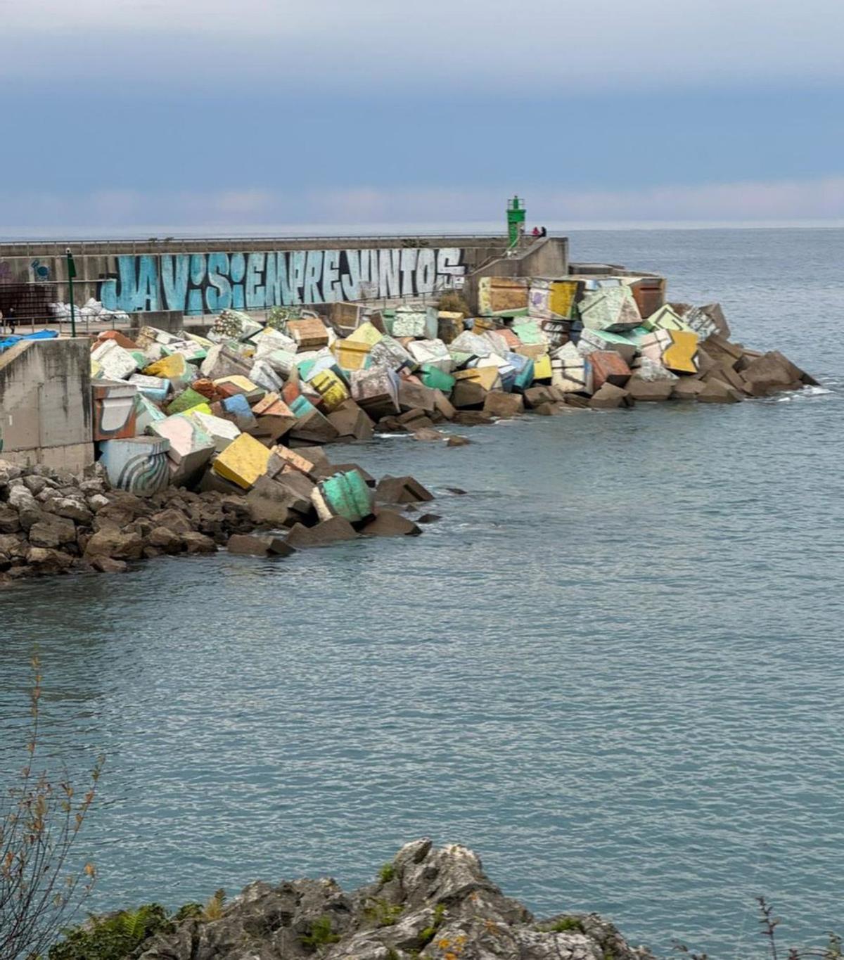 La zona de los Cubos de la Memoria que se rehabilitará este año. | RAMÓN DÍAZ