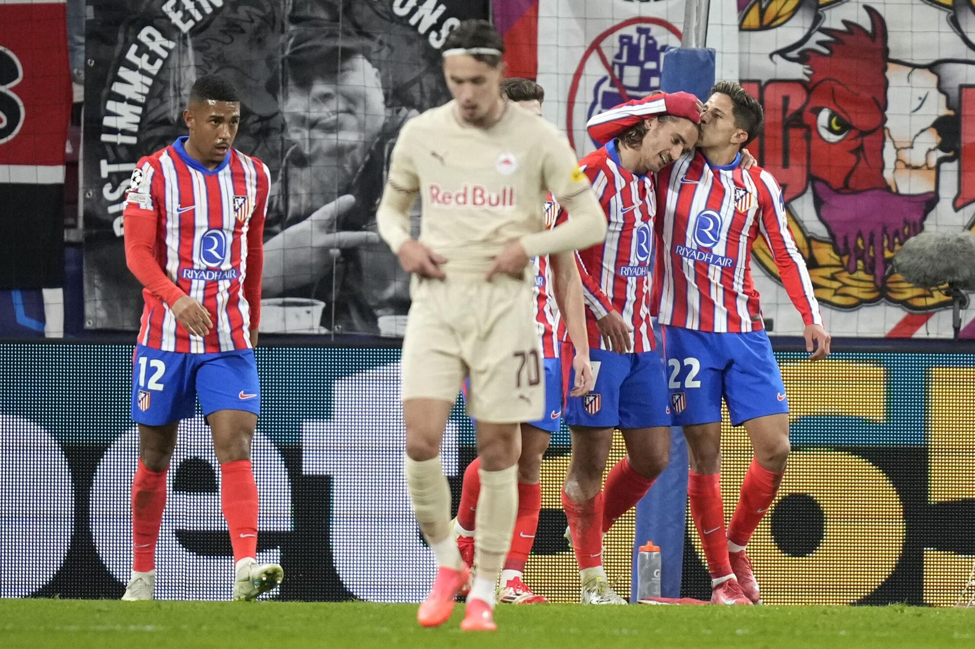 Champions League: Salzburgo - Atlético de Madrid, en imágenes.