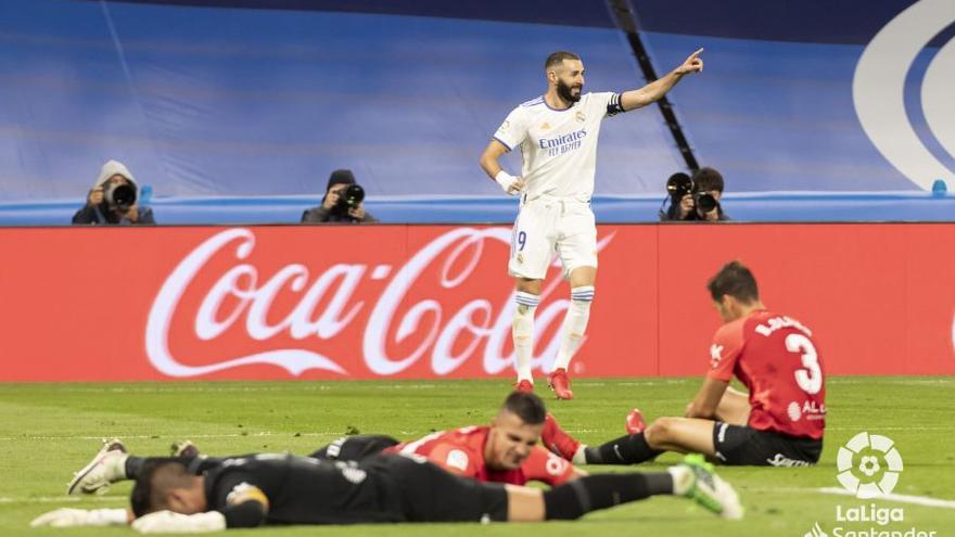 En el partido de la ida, el Mallorca cayó con contundencia en el Bernabéu.