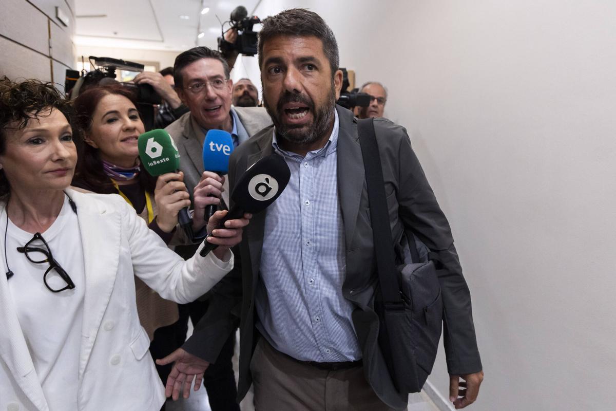 El expresident de la Generalitat Valenciana, Carlos Mazón