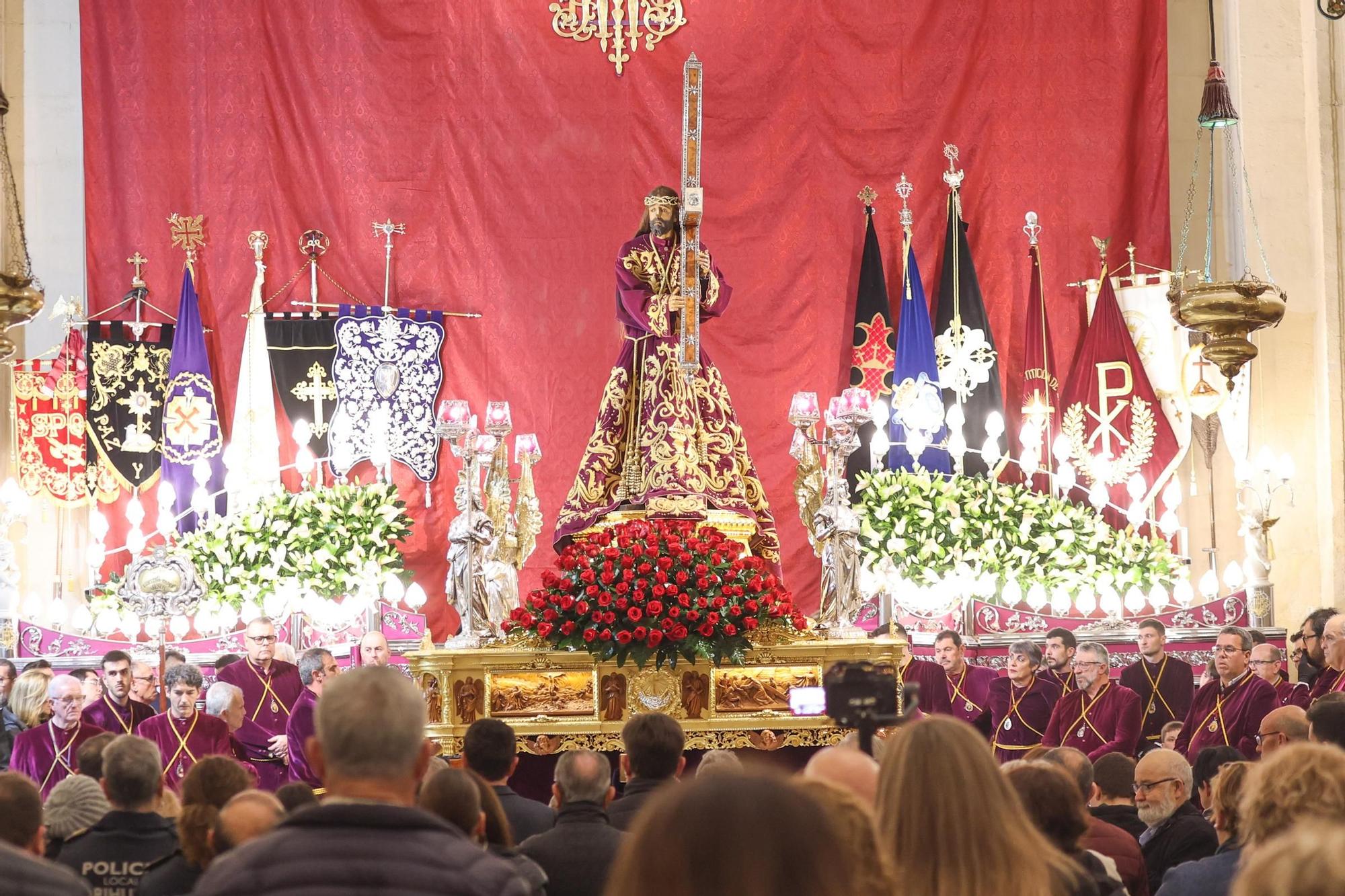 Las mejores imágenes de la bajada en romería de Nuestro Padre Jesús desde Capuchinos a Santas Justa y Rufina