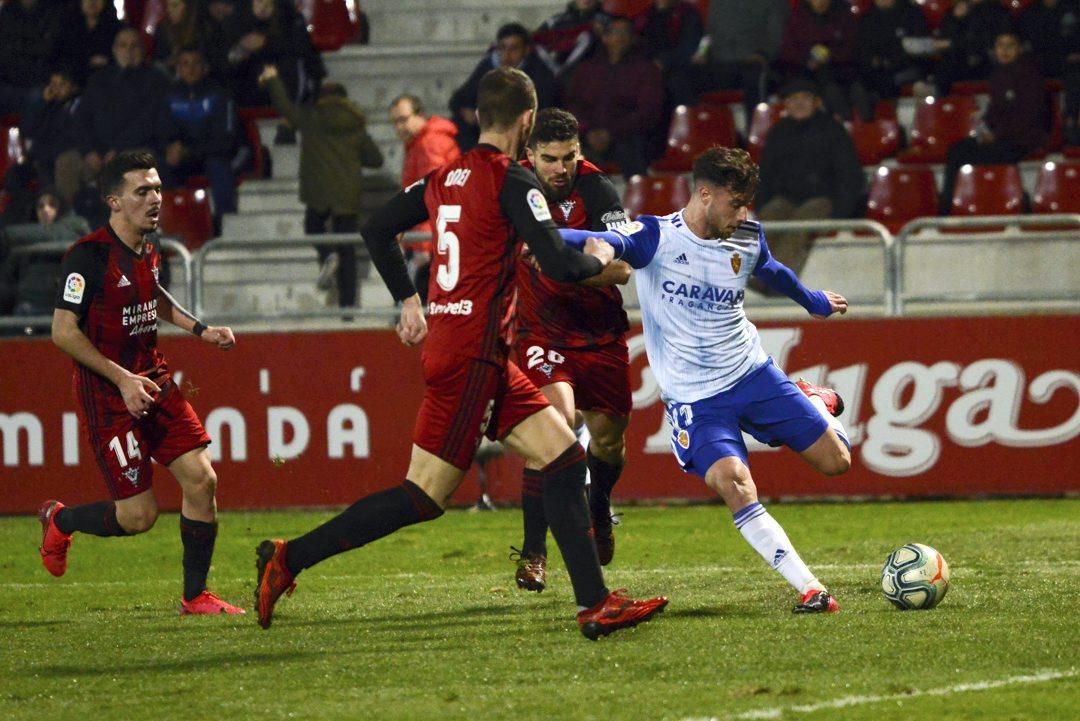 Partido Mirandés contra Real Zaragoza