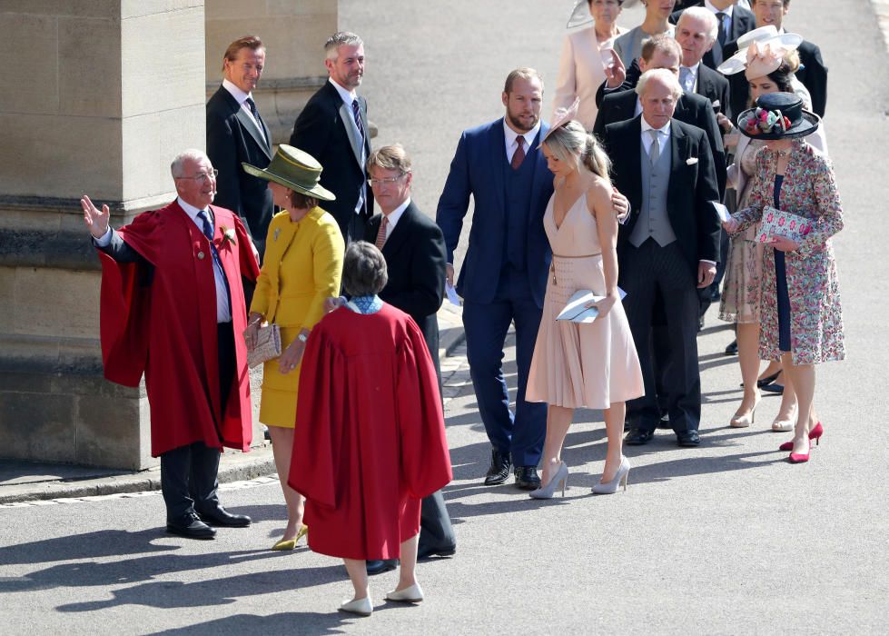 Invitados a la boda real en Windsor