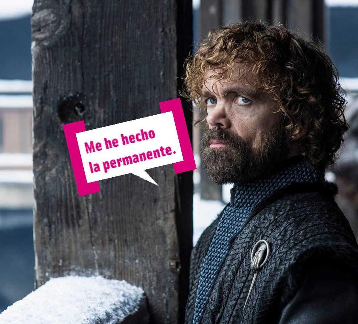 Tyrion Lannister no ha cambiado de peinado