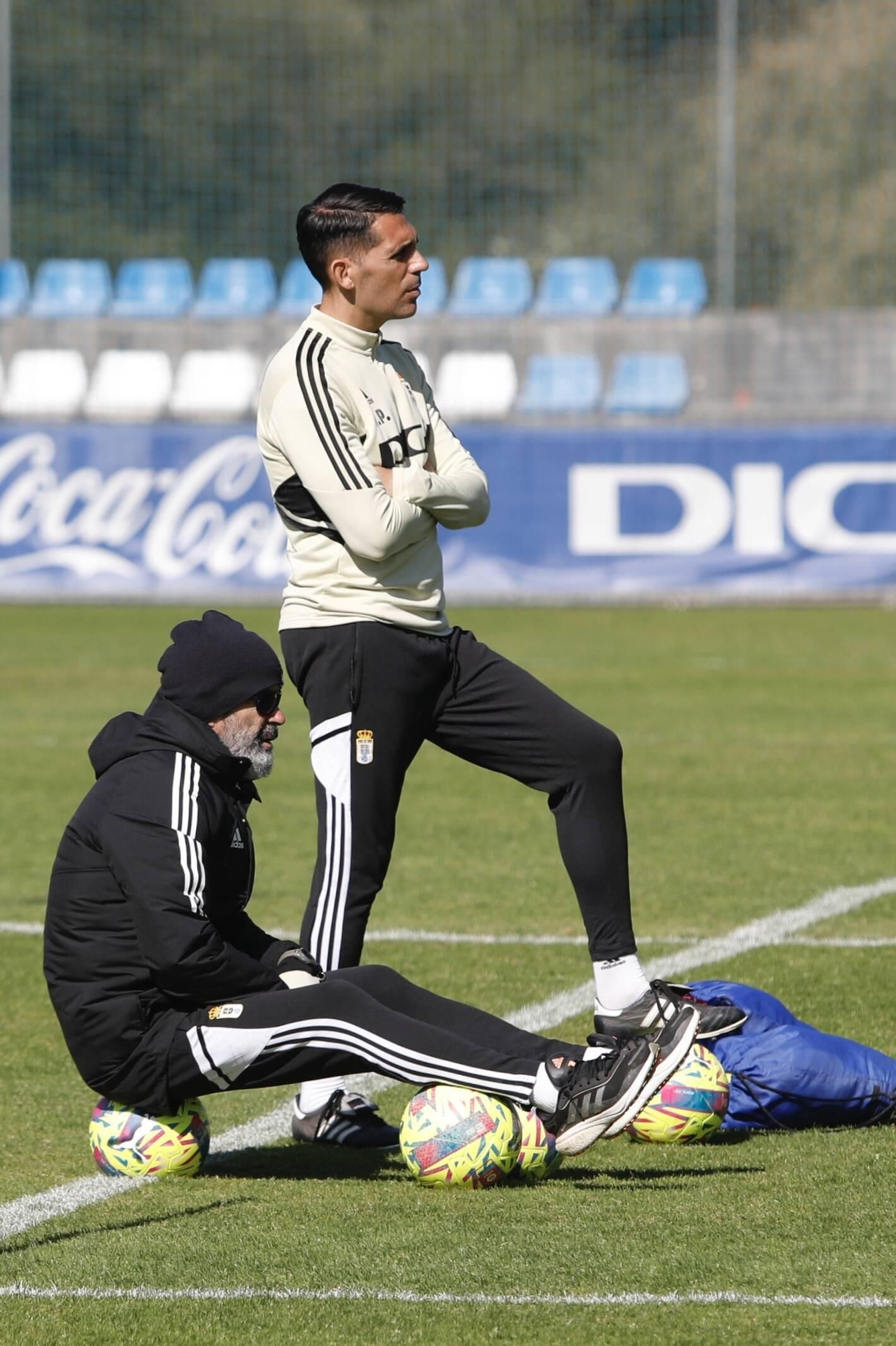 EN IMÁGENES: el entrenamiento del Oviedo
