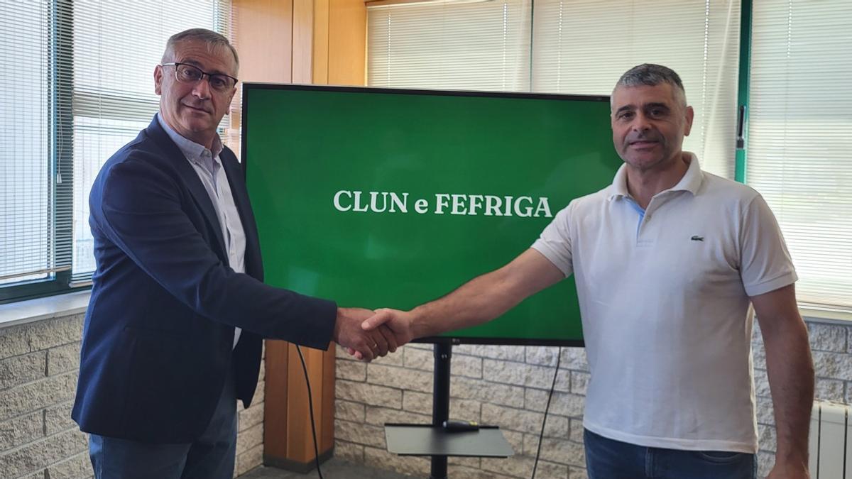 Blanco Purriños y Sandamil sellan el acuerdo