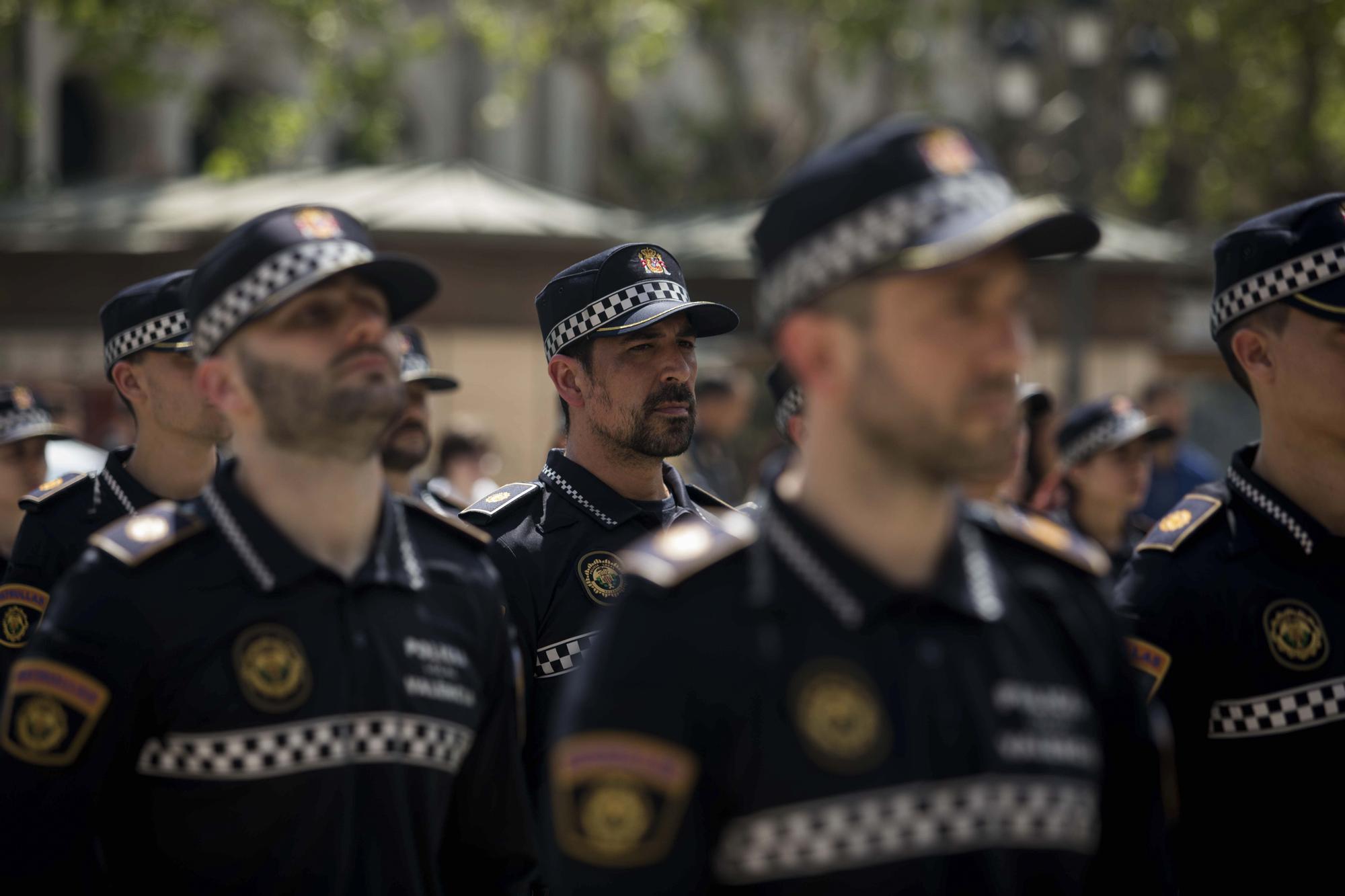 Presentación de los nuevos agentes de la Policía Local de València