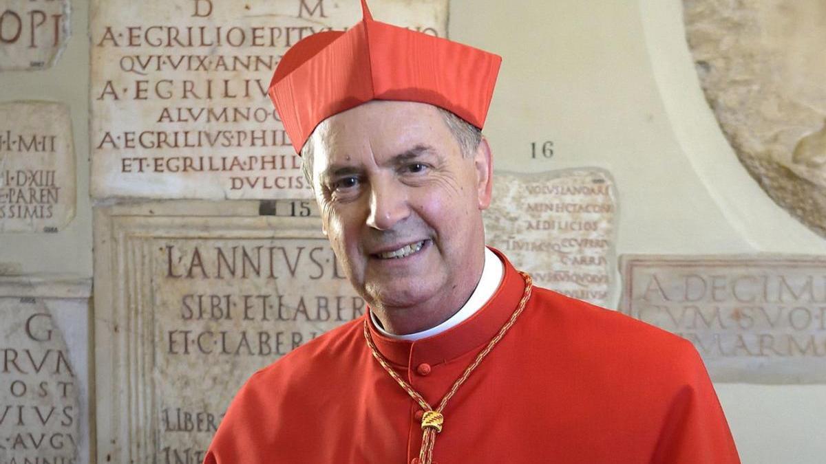 El cardenal Ángel Fernández Artime, en Roma.