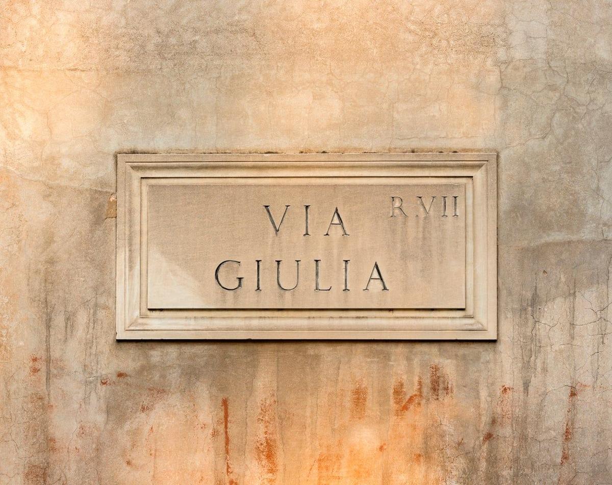 Via Giulia, Roma