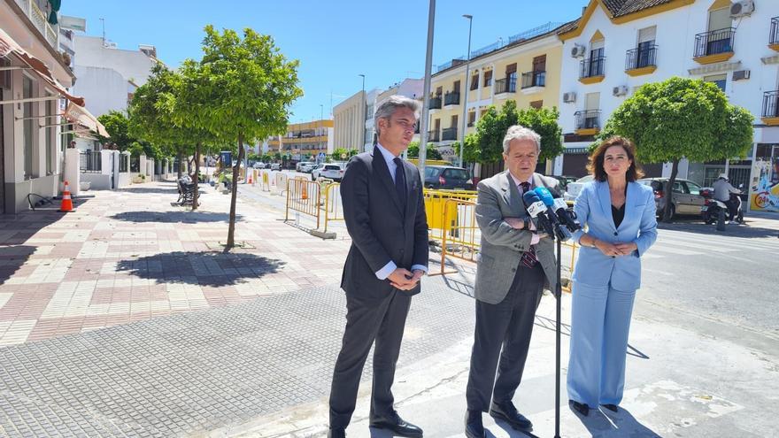 Salvador Fuentes anuncia un bacheado de urgencia en la carretera de Palma del Río a Calonge