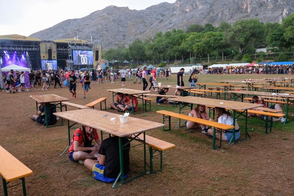 El festival Rabolargatija arrancó ayer con unas expectativas en números que duplican las de ediciones anteriores.