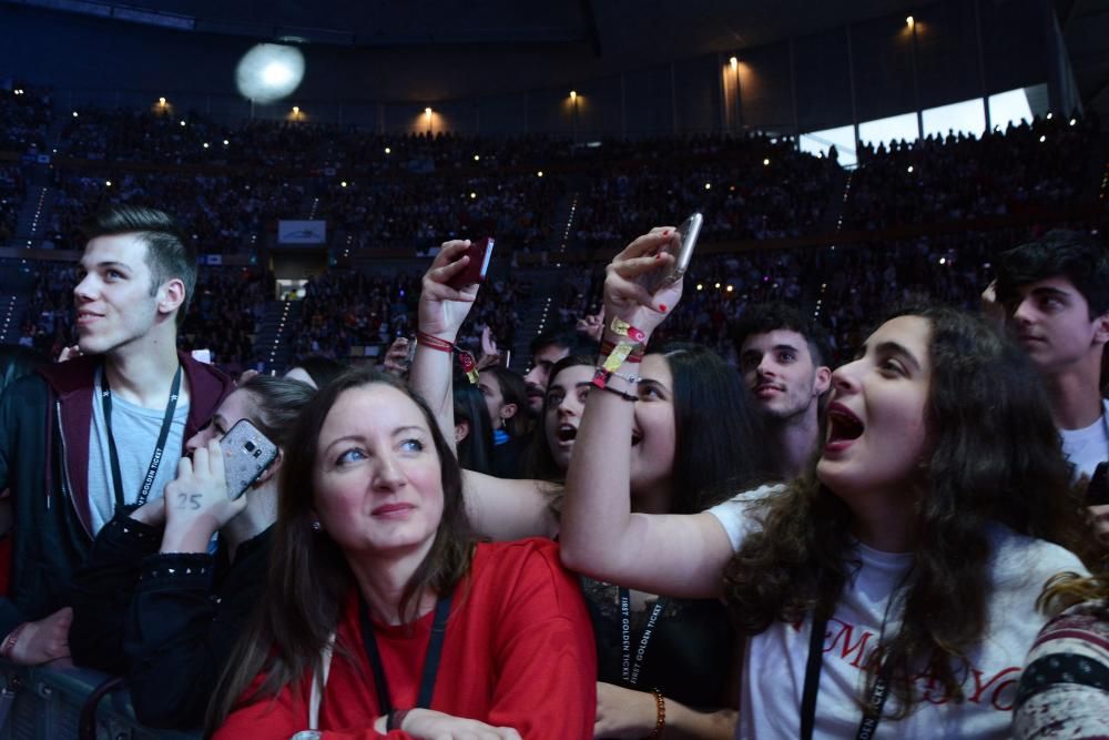 Así fue el concierto en A Coruña de la gira de OT