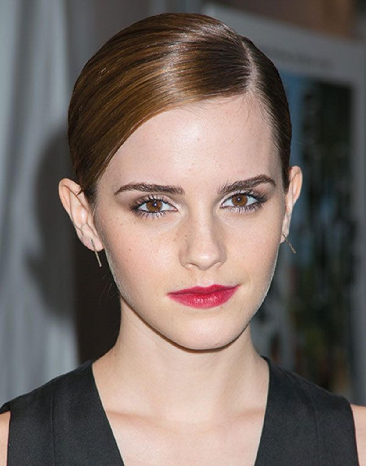 El pelo pegado de Emma Watson