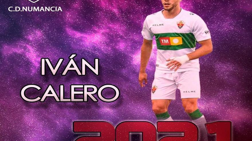 Iván Calero firma por el Numancia