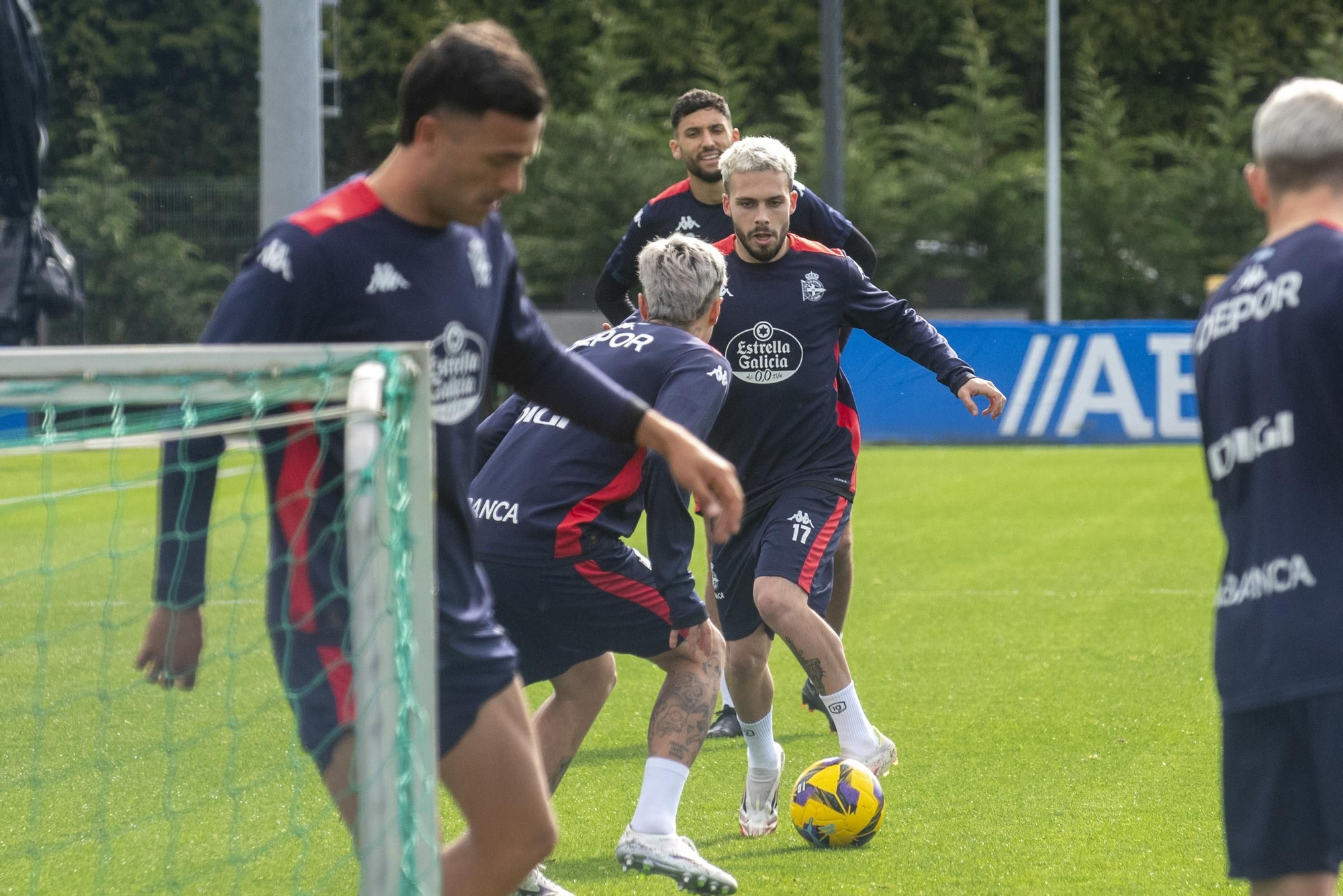 El Dépor ya se prepara para el partido contra el Castellón