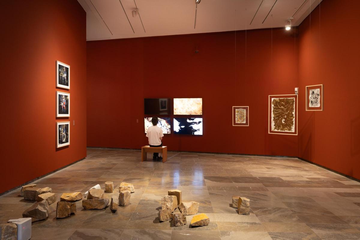 Un espacio de la exposición en el Centre del Carme
