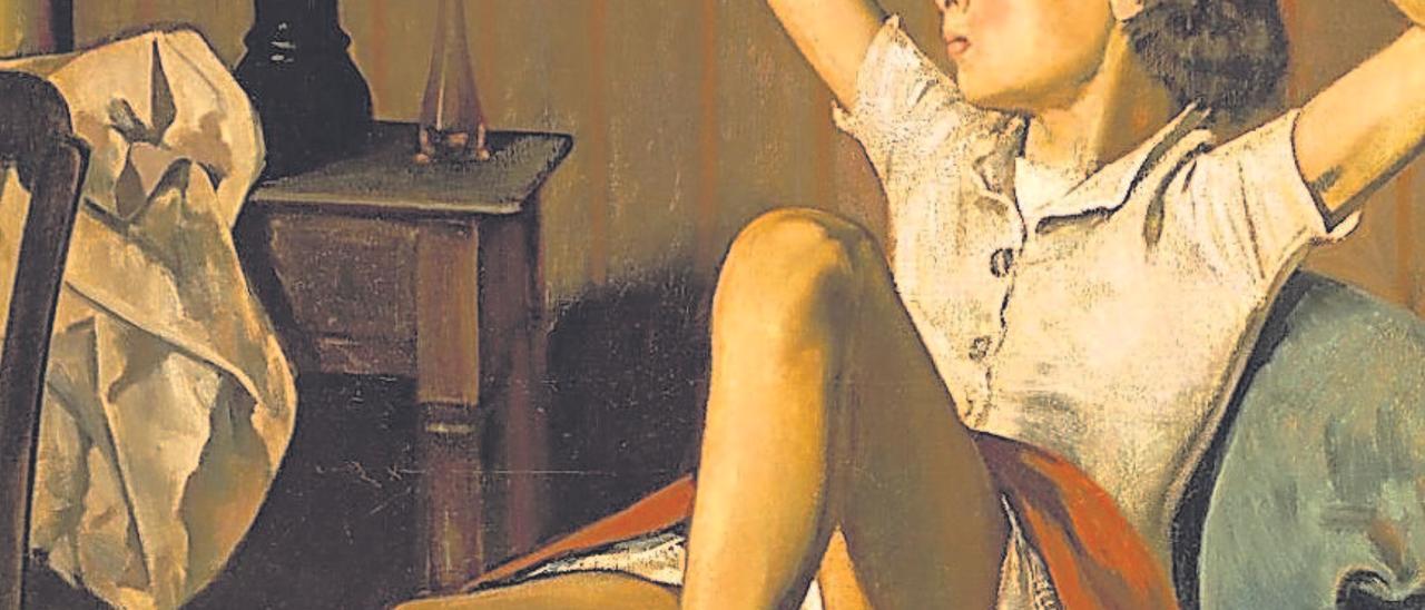 &quot;Therese soñando&quot;, obra de Balthus.