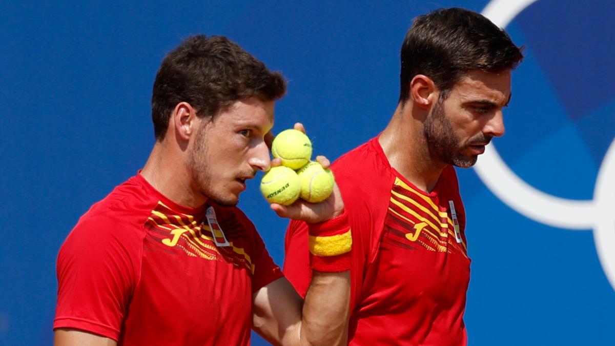 Pablo Carreño y Marcel Granollers, en París
