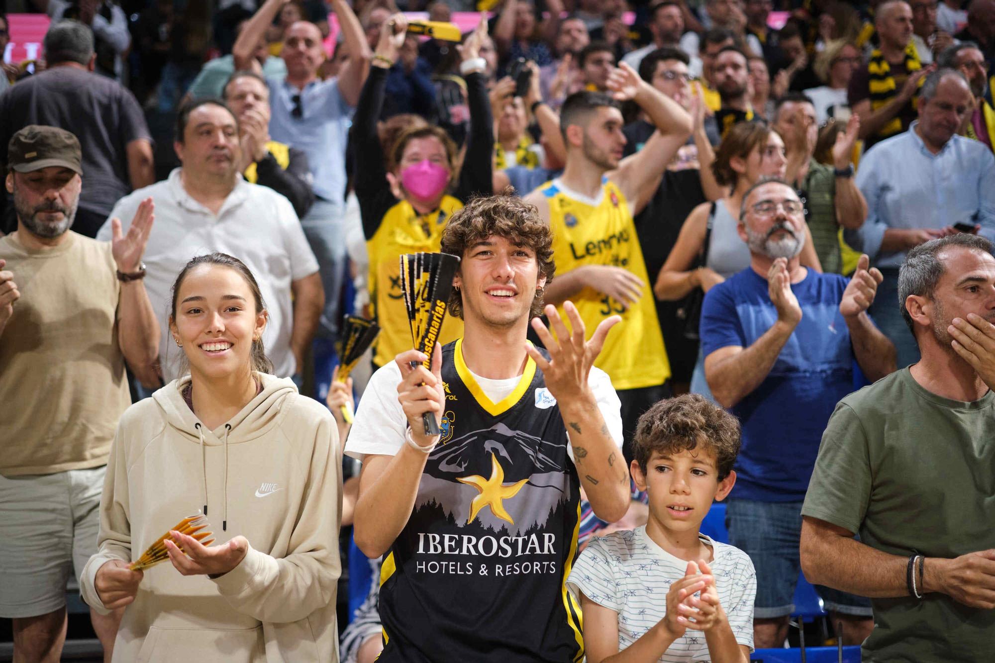 Derbi canario de baloncesto entre el Lenovo Tenerife y el Gran Canaria