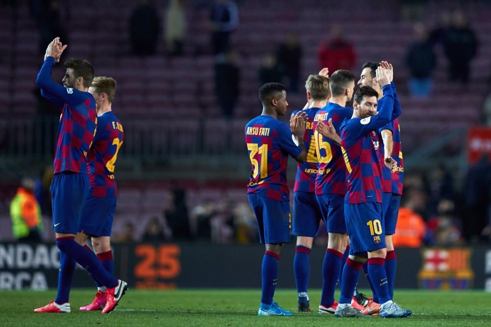 Copa del Rey. FC Barcelona - Leganés.