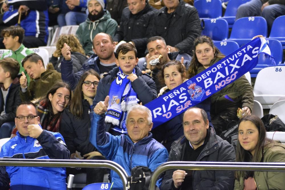 La afición celebró el triunfo ante el Leganés