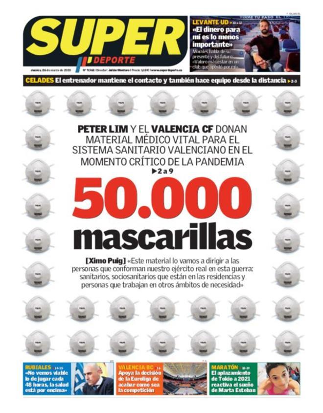 Estas son las portadas del 26 de marzo