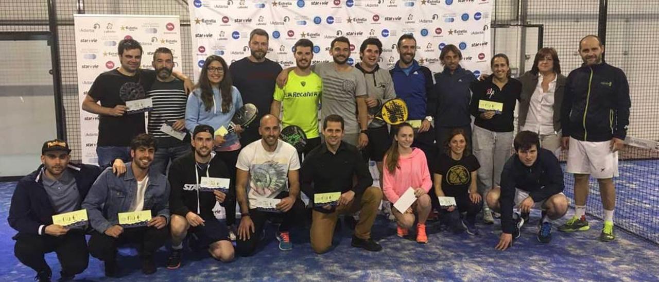 Los premiados en la IV Prueba del Circuito Absoluto Federado.