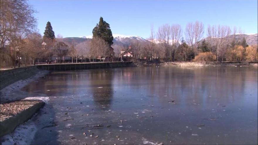 Puigcerdà buida el seu estany per extreure carpes i altres especies exòtiques invasores