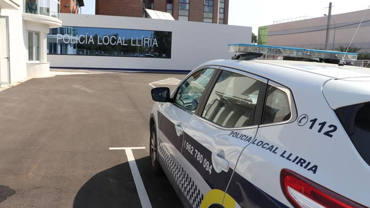 Coche de Policía Local de Llíria.