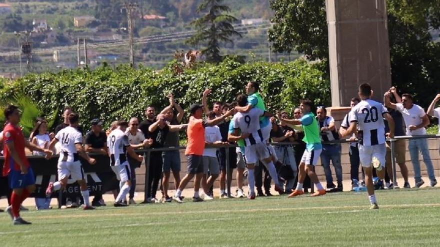 El Castellonense se deja dos puntos en l'Almenà, aunque aumenta su ventaja al frente de la tabla