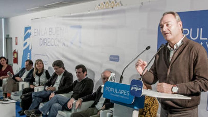 Fabra augura una mayoría absoluta si el PP frena las dudas por la corrupción