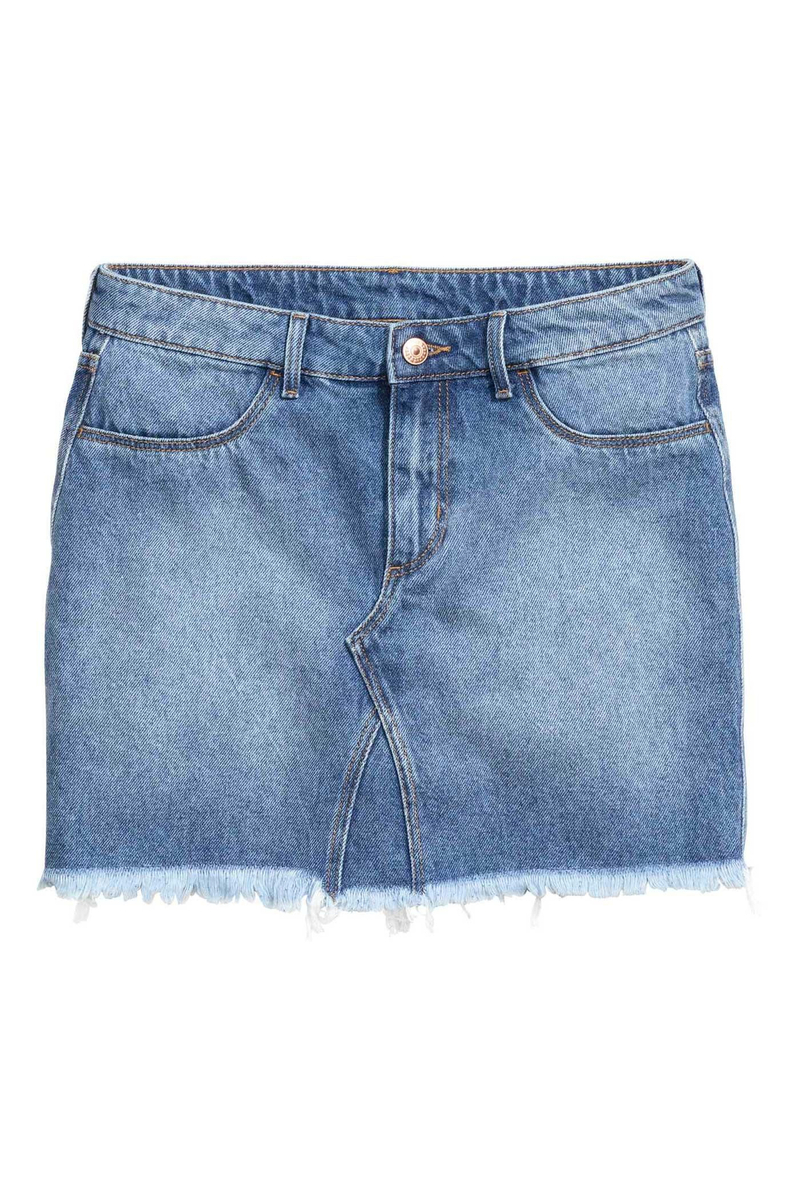 Minifalda vaquera, H&M (19,99€)