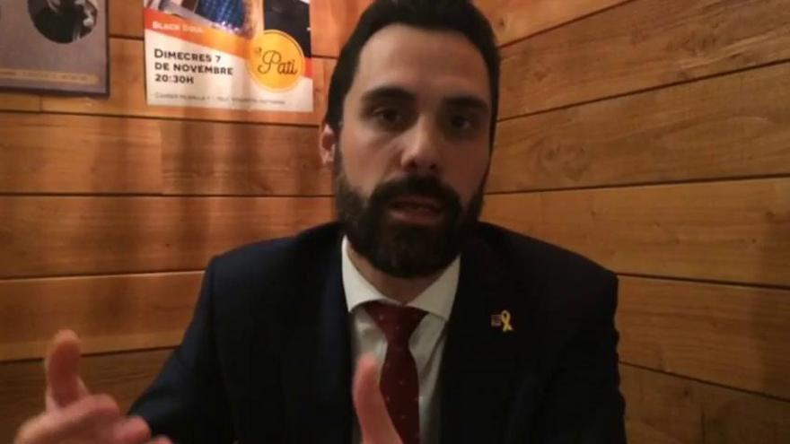 Roger Torrent es desplaça a Figueres després del viatge a Bèlgica.