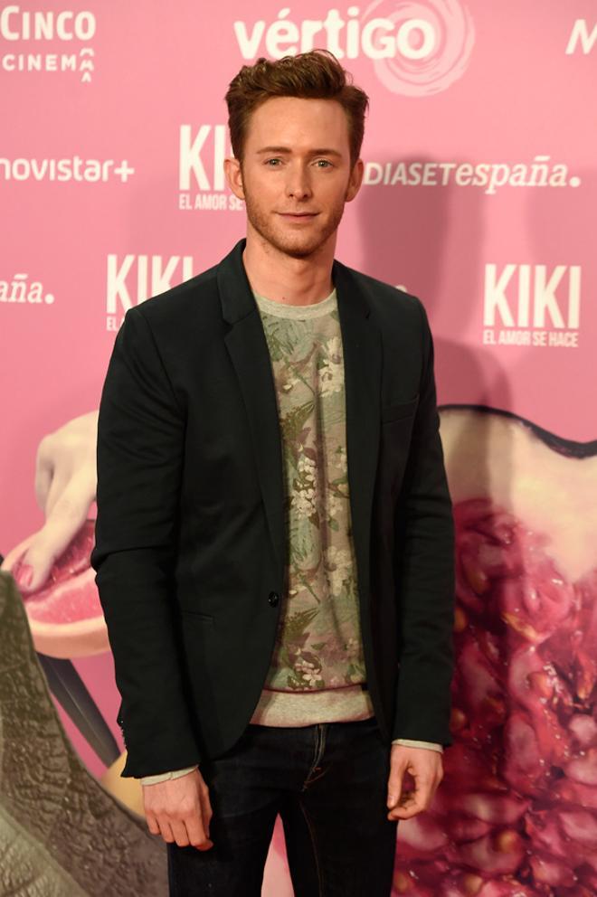 Pablo Rivero en el estreno de 'Kiki, el amor se hace'