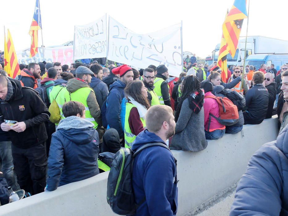 Manifestació a Borrassà