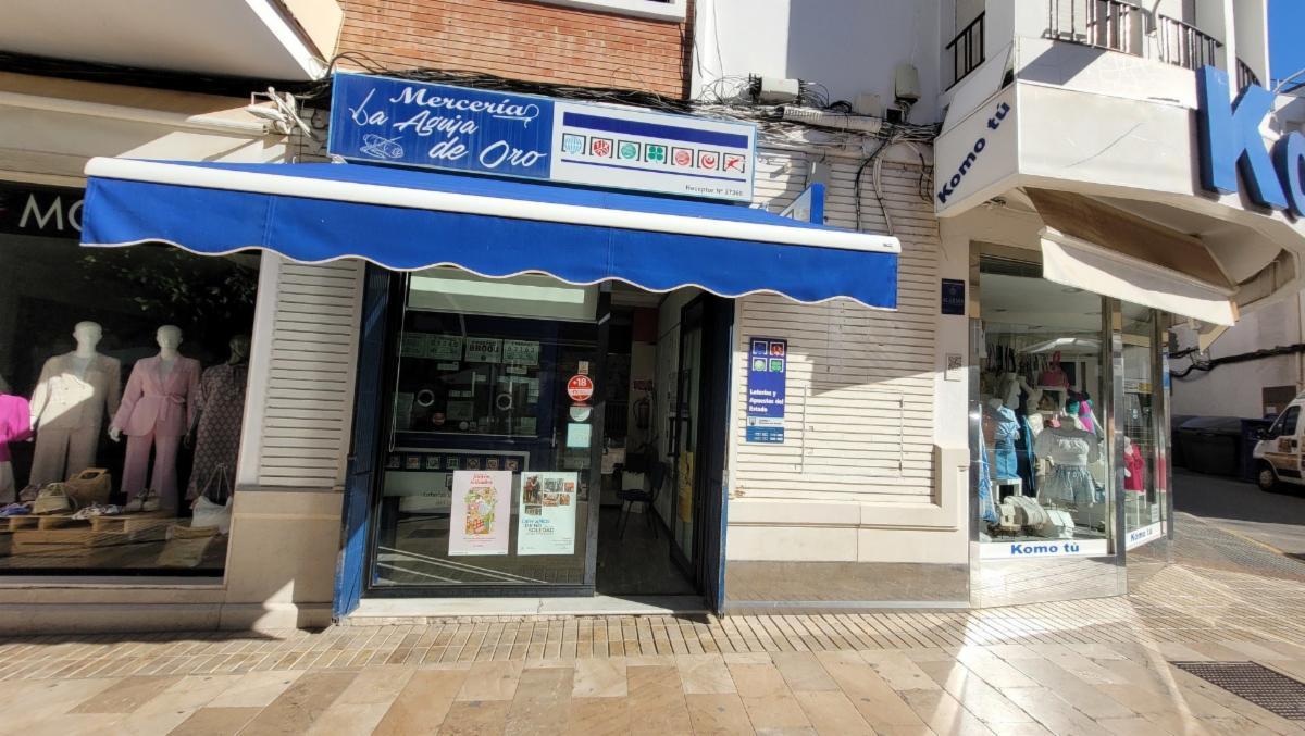 Administración pontanesa en la que ha caído el premio de la Lotería Nacional.
