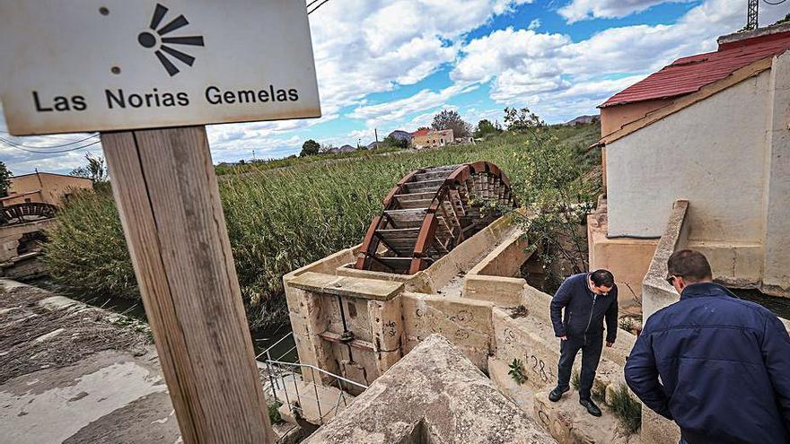 Las Norias Gemelas, en la pedanía de Desamparados.