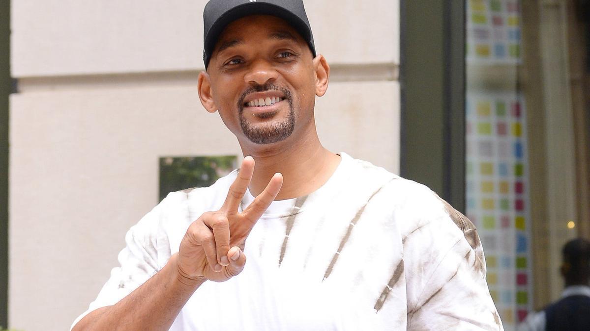 Will Smith se lanza al vacío por su 50 cumpleaños