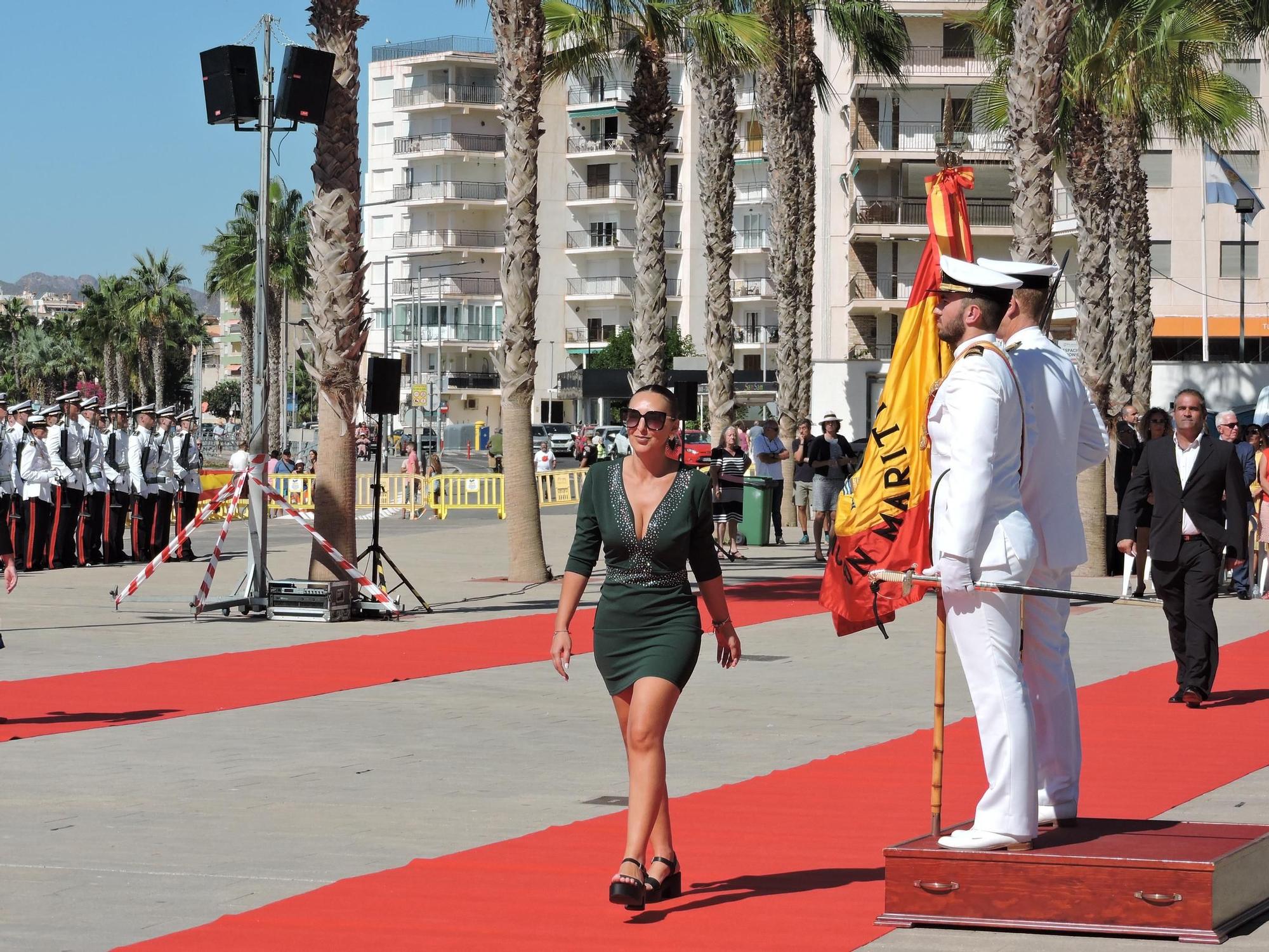 Jura de Bandera para personal civil en Águilas