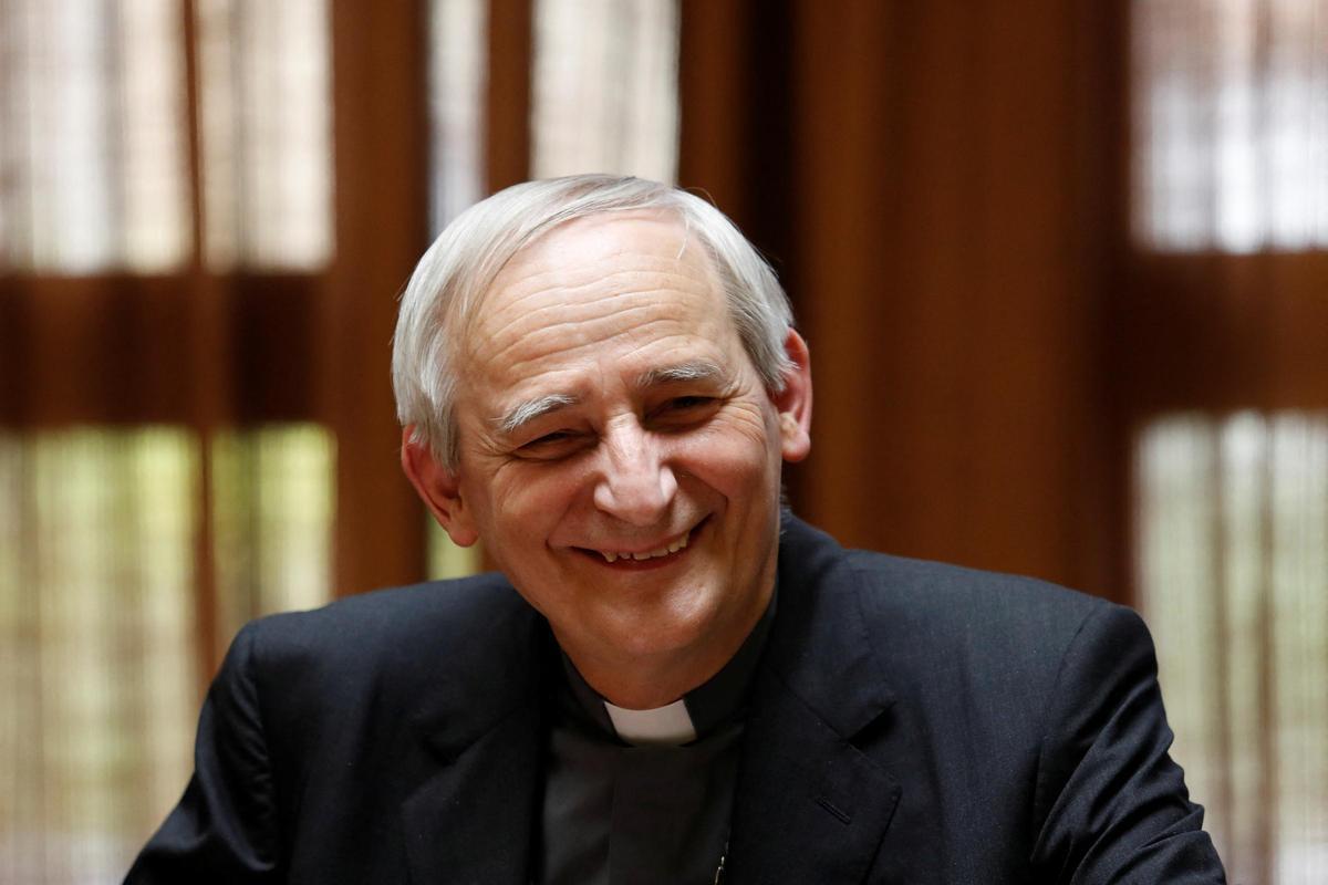 El cardenal vaticano, Matteo Zuppi.