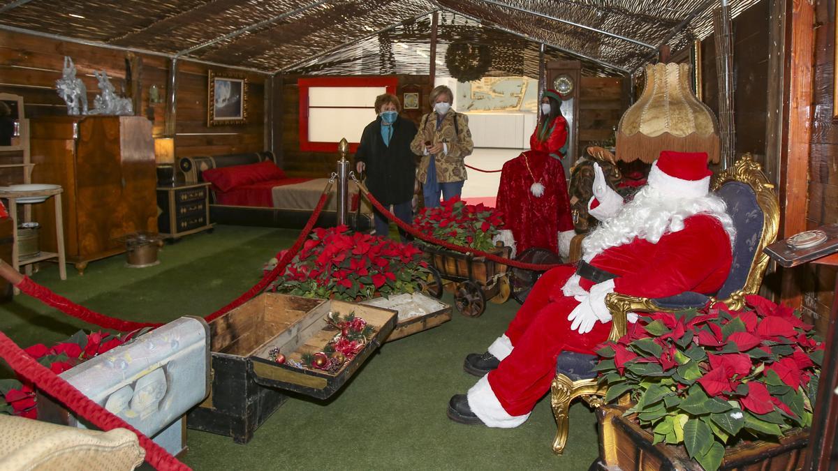 La casa de Papá Noel en una fotografía de archivo.