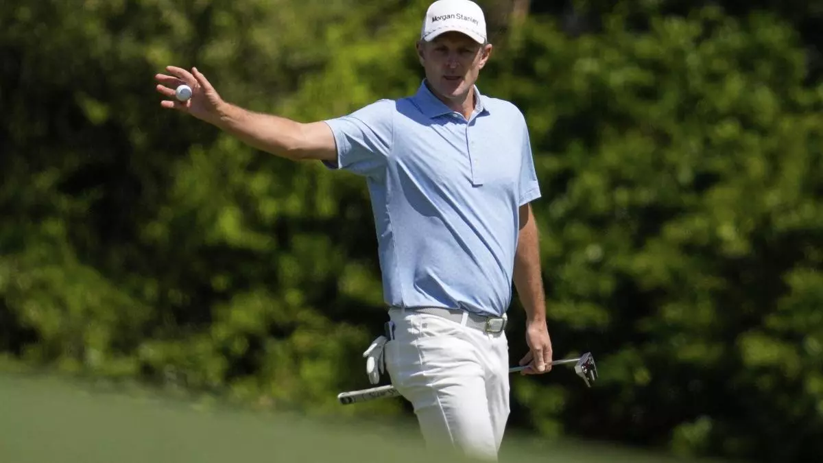 Justin Rose se postula para ganar su primer Masters con Rahm muy retrasado
