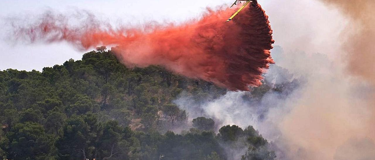 El primer gran incendio del verano