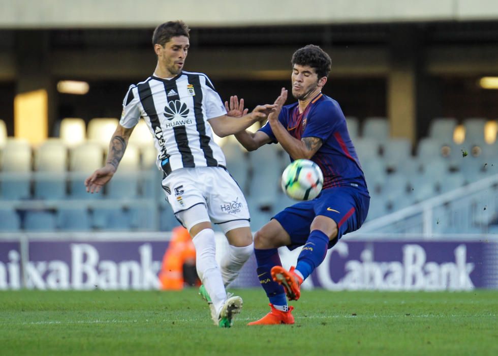 Partido Barcelona B Real Oviedo